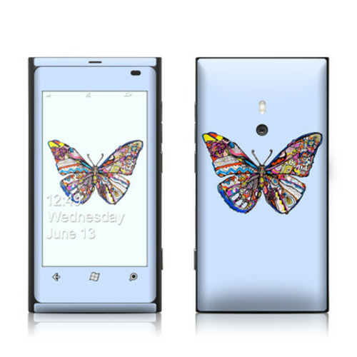 DecalGirl NLM8-PBUTTERFLY DecalGirl Nokia Lumia 800 Skin - Pieced Butt