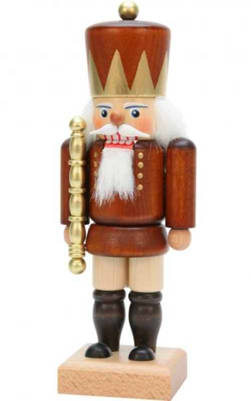 Alexander Taron 32-684 Christian Ulbricht Nutcracker - King Holding a 