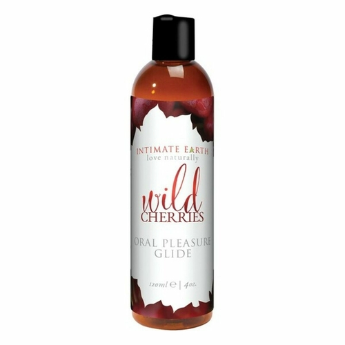 Oral Pleasure Glide Wild Cherries 120 ml Intimate Earth 771040-120