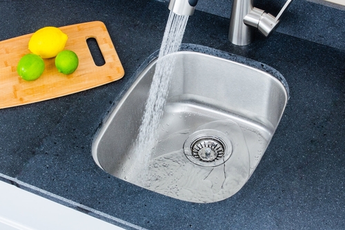 Wells Sinkware CMU1518-7-1 15 in. 18 Gauge Undermount Single Bowl Stai