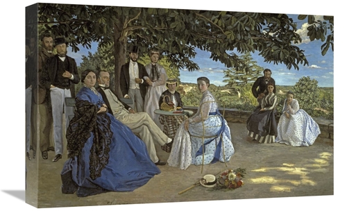 Global Gallery GCS-281694-22-142 22 in. Family Reunion Art Print - Fre