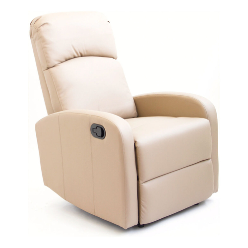 Reclining Armchair Astan Hogar Relax Manual Light brown Synthetic