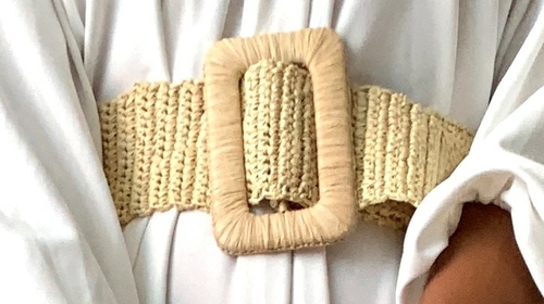 Lemloreli - Wide Straw Belt