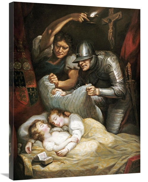 Global Gallery GCS-266948-36-142 36 in. The Princes in the Tower Art P