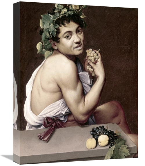 Global Gallery GCS-281824-22-142 22 in. Sick Bacchus Art Print - Carav