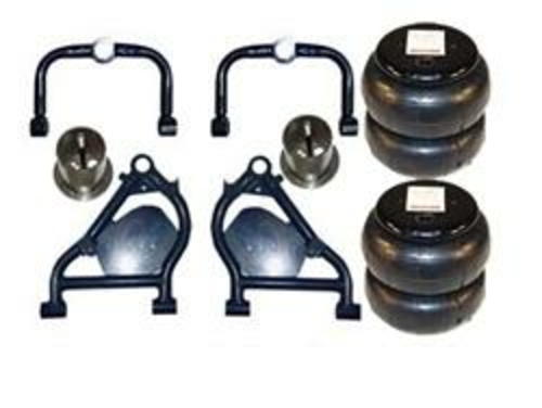 AirBagIt CAR-FR98XX-2B Upper Control Arms Only Pair Dropped Torsion Ba