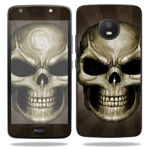 MightySkins MOMOE4-Skeletor Skin for Motorola Moto E4, Skeletor