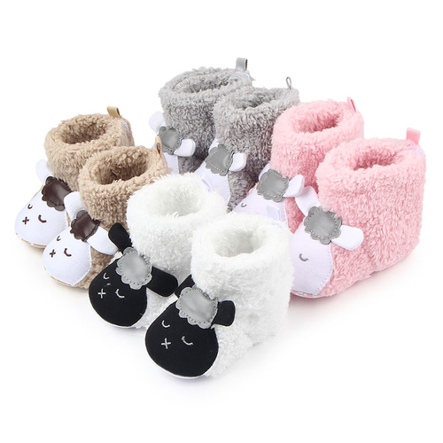 2019 Lovely Cartoon Newborn Baby Winter Boots