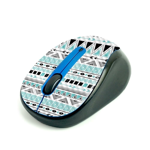 MightySkins CF-LOGM510-Turquoise Tribal Carbon Fiber Skin for Logitech