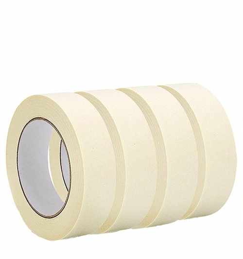Masking Tape 3" x 60 yds. 16 Rolls of Semi Crepe Paper Tapes. Easy