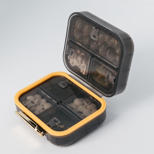 Medicine Pill Organizer Travel Cute Pill Container Small Pill Box for