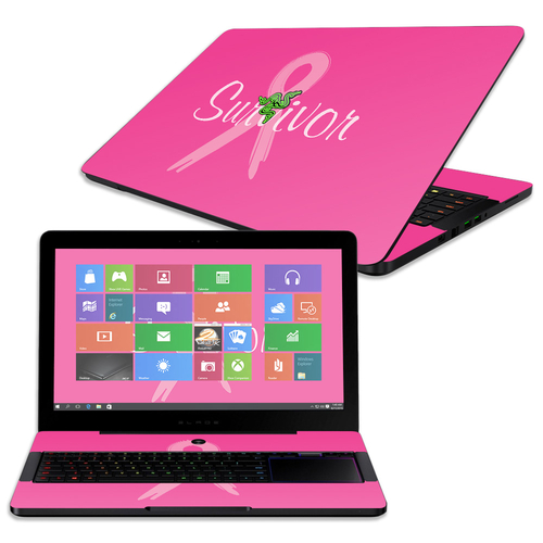 MightySkins RABLPR17-Survivor Skin for 17 in. Razer Blade Pro, Sur