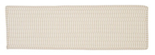 Colonial Mills TK10A008X028 Ticking Stripe- Canvas Stair Tread - set 1