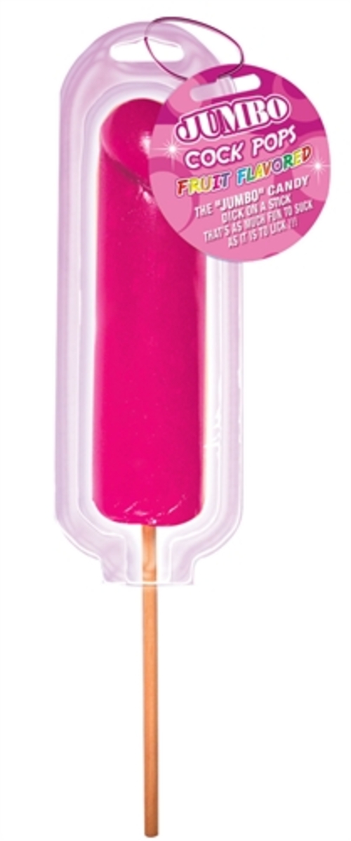 Jumbo Cock Pops Fruit Flavored - Watermelon