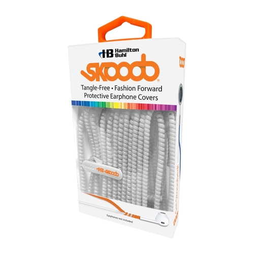 Skooob SKB-WHT Tangle Free Earbud Covers Solid Color, Yellow