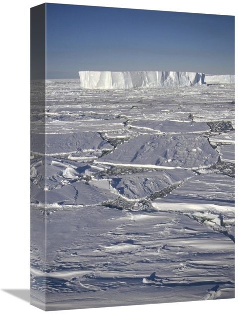 Global Gallery GCS-451329-1218-142 12 x 18 in. Tabular Icebergs Among 