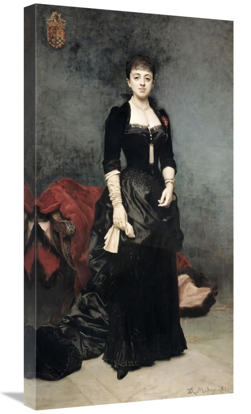 Global Gallery GCS-278323-30-142 30 in. Duchess of Berwick & Alba Art 