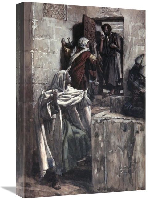 Global Gallery GCS-280306-22-142 22 in. First Denial of Peter Art Prin