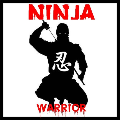 3 Inch Cloth Patch Ninja Warrior