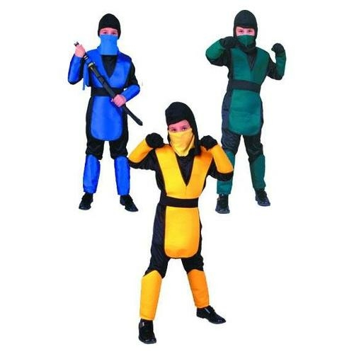 Large Combat Warrior Costume - Green