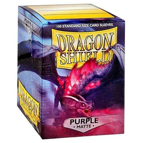 Arcane Tinmen ATM11009 DP Dragon Shield Card Sleeves, Matte Purple
