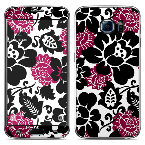 DecalGirl SGS6-ROSENOIR Samsung Galaxy S6 Skin - Rose Noir