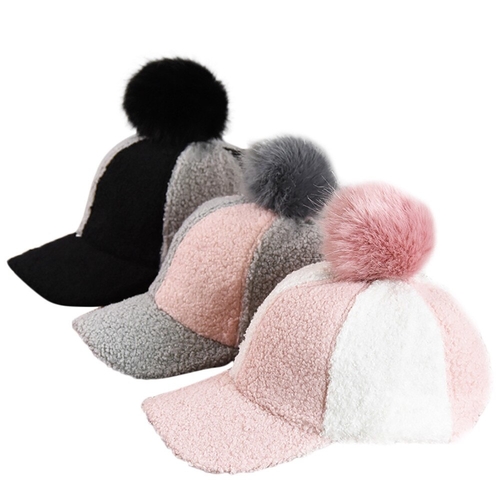 Toddler Baby Hat Girls Splicing Autumn Winter Hat