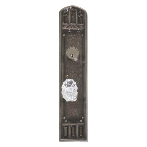 Brass Accents D04-K584J-SVN-613VB Single Deadbolt Set 2.75 in. Backset