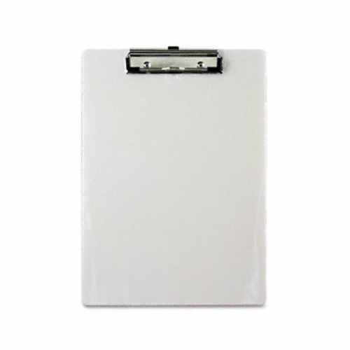 Saunders 00442 Plastic Clipboard- 1/2&quot; Capacity- Holds 8-1/2w