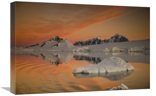 Global Gallery GCS-397769-1624-142 16 x 24 in. Peaks At Sunset, Wi