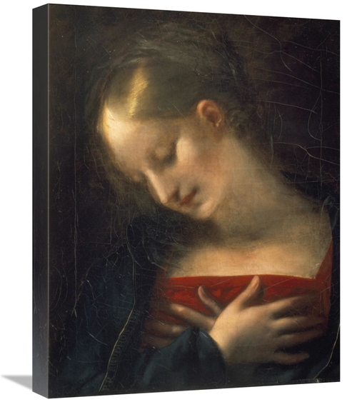 Global Gallery GCS-279493-22-142 22 in. Head of the Virgin Art Print -