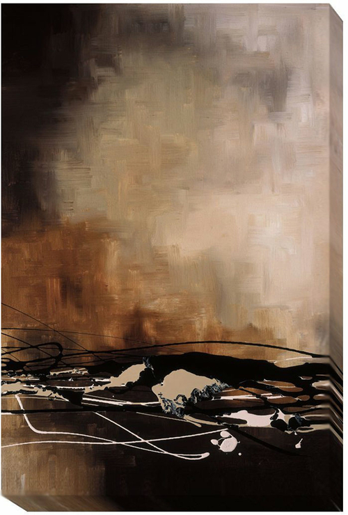 Artistic Home Gallery 2436D817CG Tobacco & Chocolate II by Laurie Mait