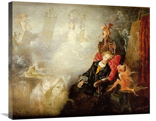 Global Gallery GCS-266322-30-142 30 in. The Painters Dream Art Print -