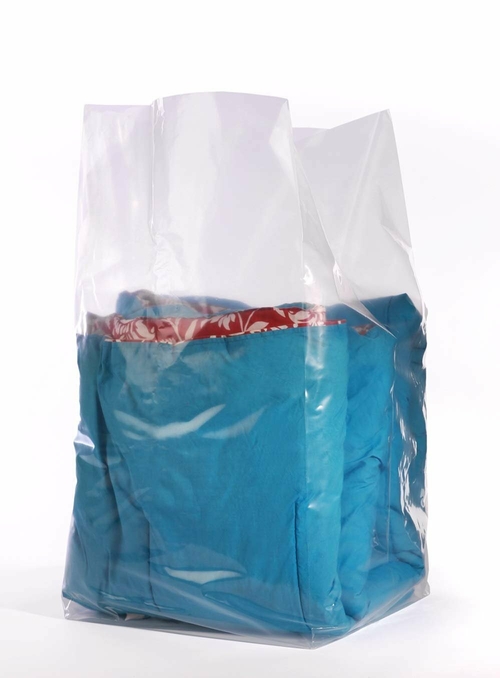 Pack of 100 Jumbo Gusset Bags 30 x 26 x 60. Extra Large Plastic