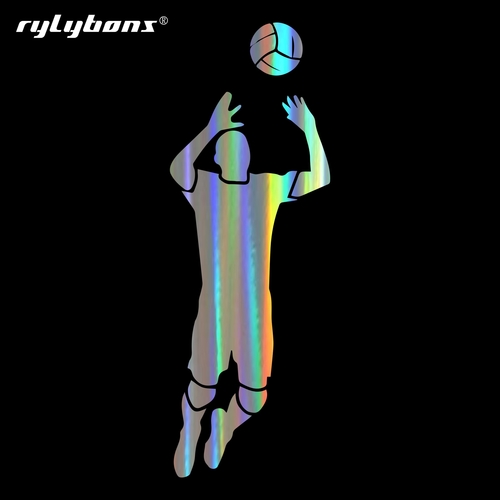 Car Sticker Fashion Volleyball Sport Decals Car