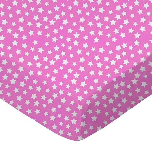 SheetWorld Fitted Moses Basket Sheet - 100% Cotton Woven - Primary