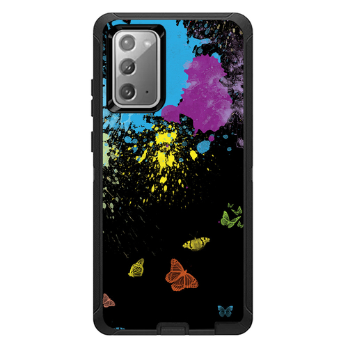 MightySkins OTDSAGNO20-Splatter Skin for Otterbox Defender for Samsung