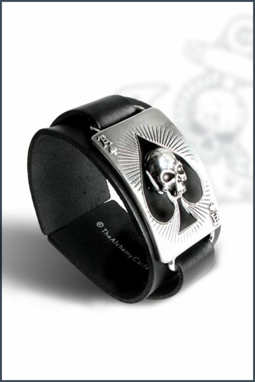 UL13/17 ULA1 - Ace Of Dead Spades  -UL Bracelets