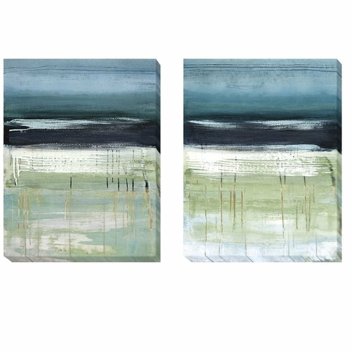 Artistic Home Gallery 1216F778CG Sea & Sky I & II by Heather McAlpine 