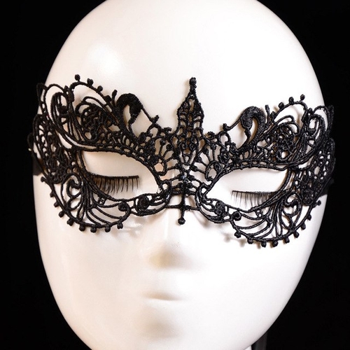 New half face party mask Lace floral design sexy