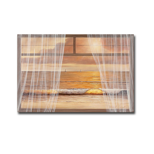 Artistic Home Gallery 2436R173IG View of The Sunset by Diane Romanello