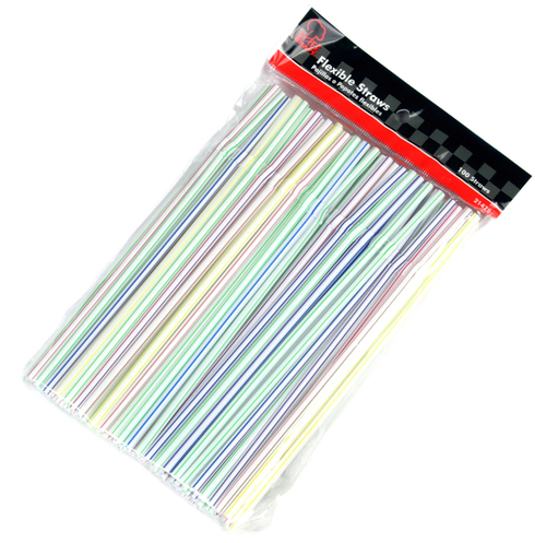 Flexible Straws - 75 Pack