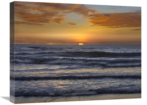 Global Gallery GCS-396228-1824-142 18 x 24 in. Sunset, Playa Lango