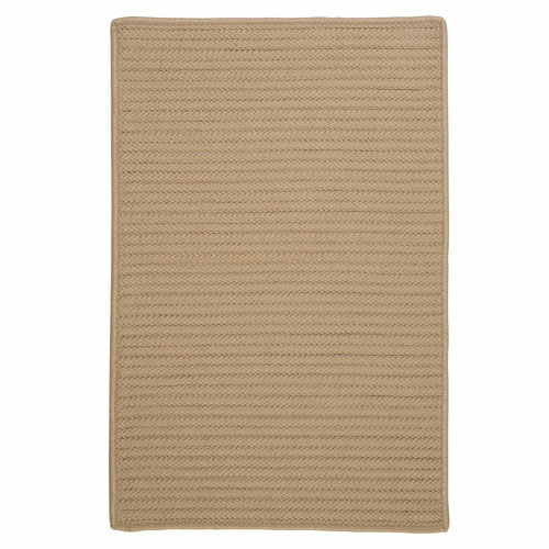 Colonial Mills Rug H330R084X108S Simply Home Solid - Cuban Sand 7 ft. 