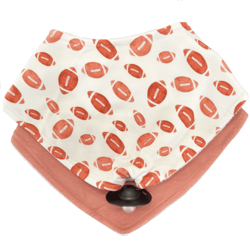 Game Day - Doodalou Bamboo Bandana Baby Bib Combo