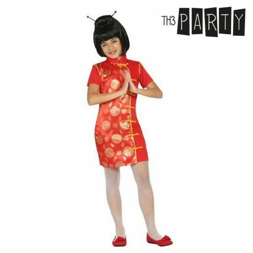 Costume for Children Chinese Woman Red