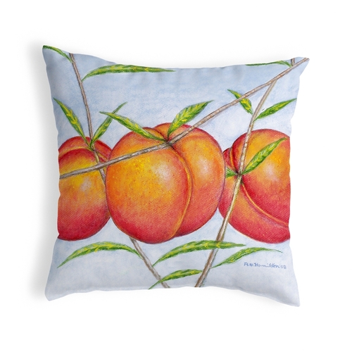 Betsy Drake NC999 18 x 18 in. Peaches Noncorded Pillow