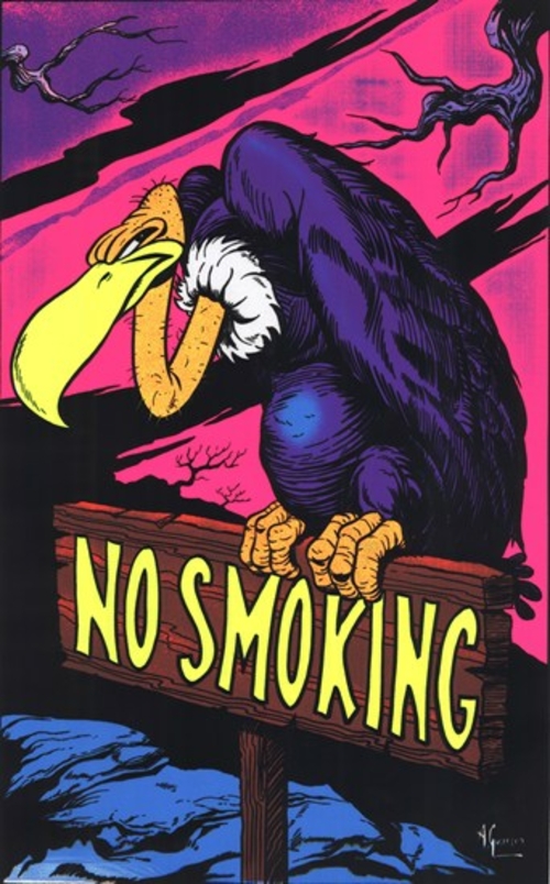 Liebermans SCO1913 NO SMOKING - Blacklight - 23.00 x 35.00 Poster Prin