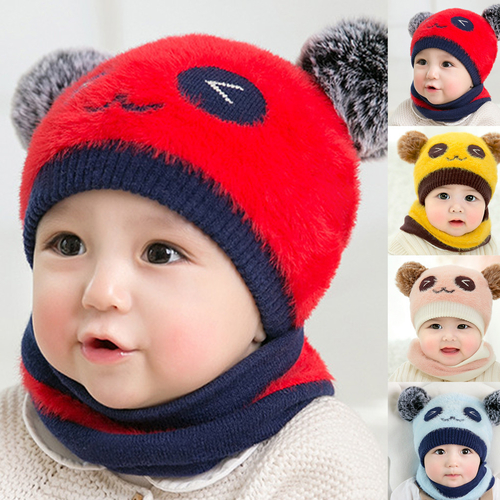 2020 Baby Cartoon Bear Ear Ear Boy Girl Children