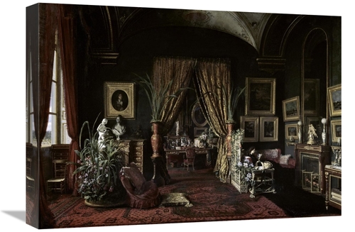 Global Gallery GCS-277011-22-142 22 in. Empress Eugenie in the Salon a